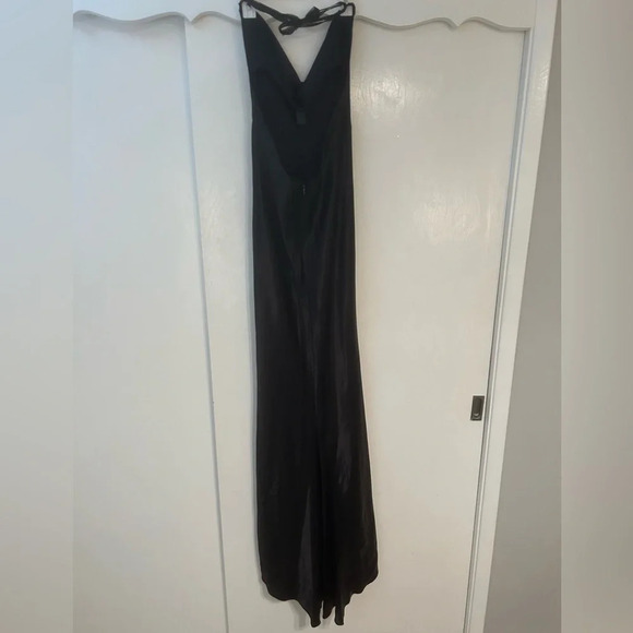 Morgan and Co Black evening gown size 3/4 - Picture 4 of 11